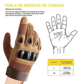 LURI Guantes de Motociclista Con Carcasa Protectora, Transpirables, Multifuncionales Para Bicicleta y Uso Tctico                                      