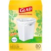 Glad 8 Gallon Drawstring Trash Bags Gain Original Scent 80