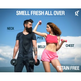 Set of 2 - Aluminum Free Whole Body Deodorant Spray by Gymati - UNISEX | Travel Size 3.4 Oz | 24H Ultimate Odor Protection | Sweat-Resistant | Plant-Based & Vegan | Made In USA / 100 ml