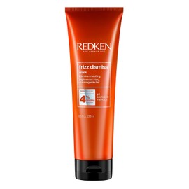 REDKEN- Mascarilla Frizz Dismiss | Mascarilla concentrada anti-frizz | Aporta hidratación intensa, protege de la humedad y controla el frizz por un tiempo prolongado |Con Aceite de Babassu| 250ml