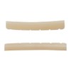 Dopro 2-Pack 7.25" Radius Curved Base Pure Bone Nut Pre-Slotted