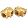2pcs 1/2" x 1/2" x 1/2" NPT Female Pipe Tee