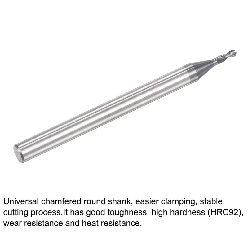sourcing map Spotting Drill Bits 1.5mm Dia 4mm Shank 90
