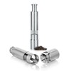 Single Stainless Steel Salt and Pepper Grinder Set, Manual Refillable