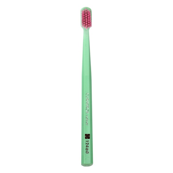 Living Libations Velvet Toothbrush, Green
