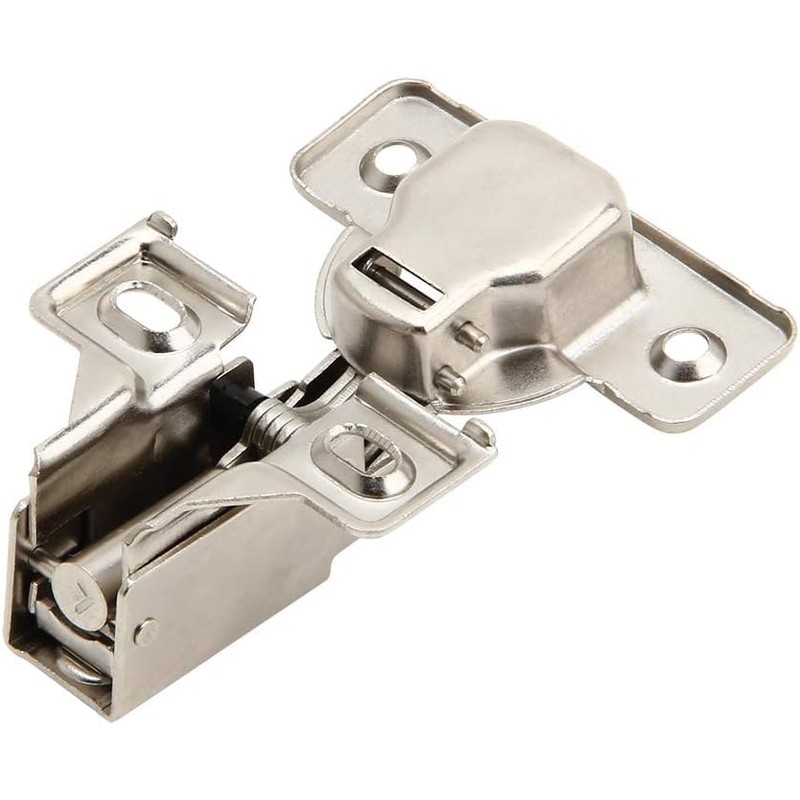 2 Pack Silverline Quiet Soft Close Cabinet Door Hinges, Face