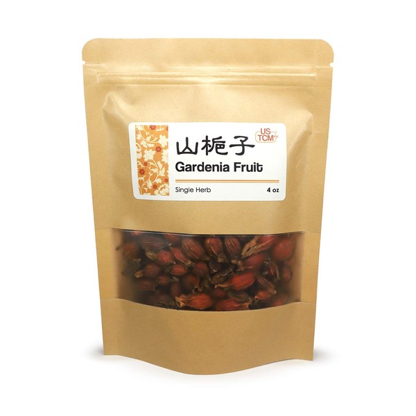 New Packaging Gardenia Fruit Shan Zhi Zi 山栀子 4oz