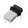 Blower Motor Resistor Kit, Air Conditioning Blower Resistor for Peugeot