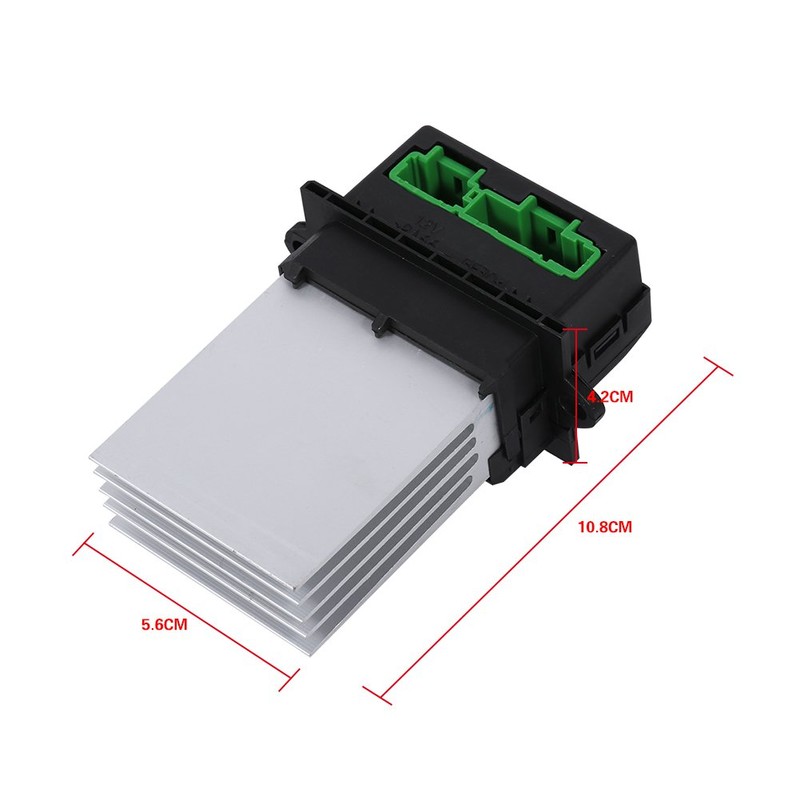 Blower Motor Resistor Kit, Air Conditioning Blower Resistor for Peugeot