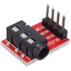 ICQUANZX TRRS 3.5 mm Audio Jack Breakout MP3 Stereo Headphones