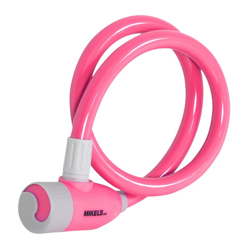 Mikel's CCR-65 Cable Candado Flexible Rosa 65cm