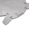 HARFINGTON 2pcs Drill Bit Angle Gauges 60°-160° Drill Sharpening Gauge