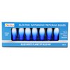 The Dreidel Company Menorah Bulbs, 9 Blue & White Electric