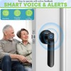 Zengtumy Keyless Entry Door Lock with Fingerprint/Key-Smart Door Lock for