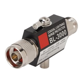 Coaxial Arrester N Female to N Male 400W Lightning Surge Arrestor for Transceiver Receiver
