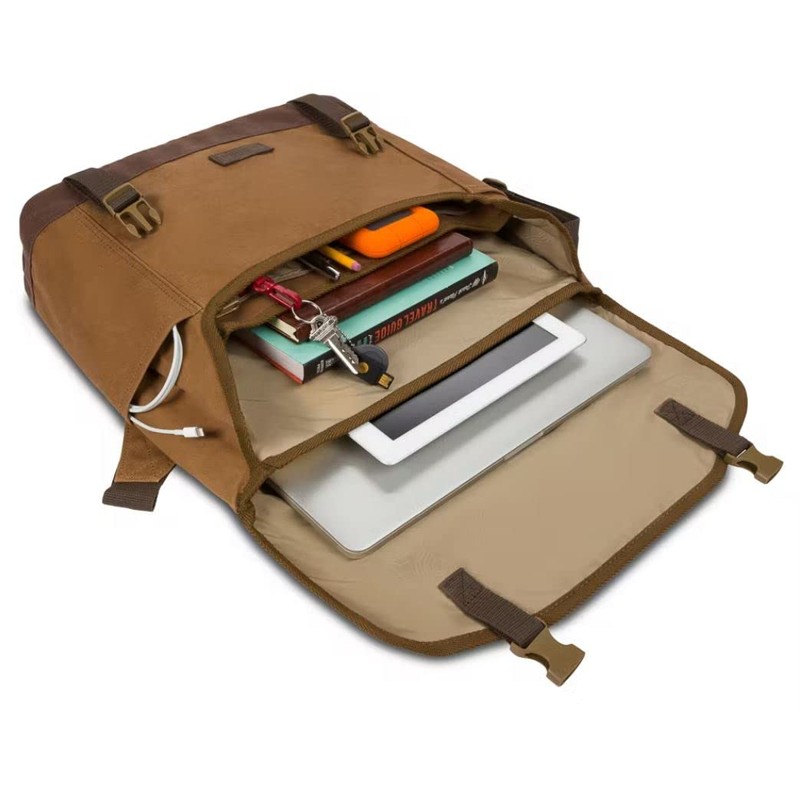 Wenger Corfe 16 inch Messenger Bag With Tablet Pocket- Camel