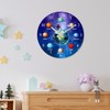 Constantplanet Silent Wall Clock Non Ticking 14 Inch Decorative Wall