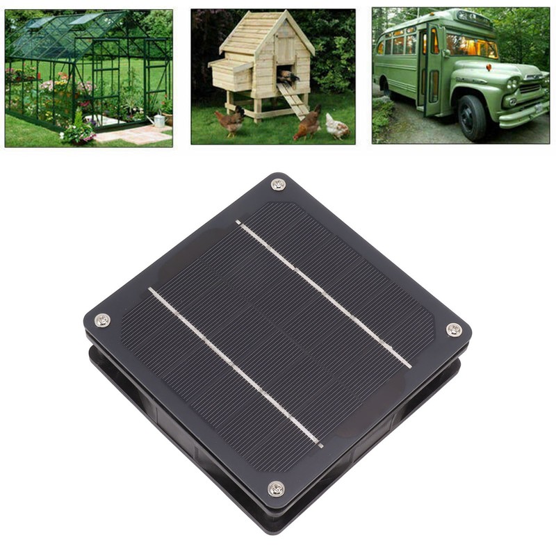 5w Solar Panel Fan Energy Saving Monocrystalline Solar Panel Fan