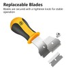 MulWark Razor Blade Scraper | 2 Handles Razor Scraper Set
