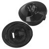 2PCS License Plate Light Lenses Plastic Cover F37Z 13550 AA