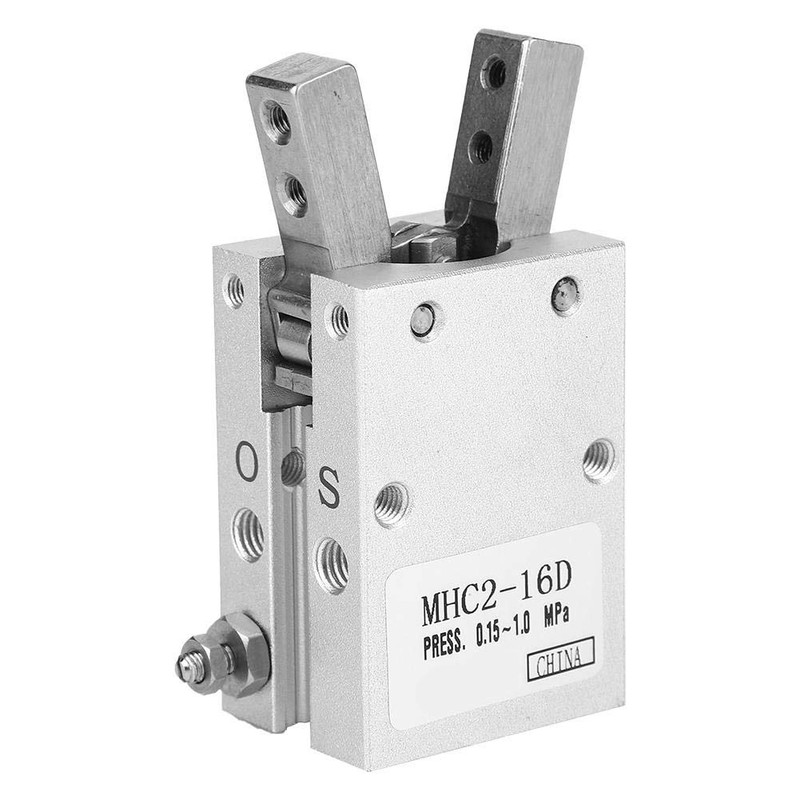 Air Cylinder, MHC2-10D/16D Pneumatic Finger Cylinder Gripper Pneumatic Cylinder (MHC2-16D)