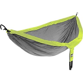 Eno Double Nest Hammock - Grey/Neon, N/A