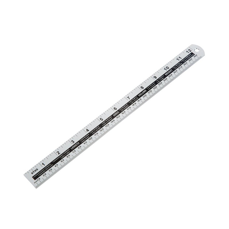 Blue Spot Tools 33932 12 Inch Xtra Range Aluminium Ruler