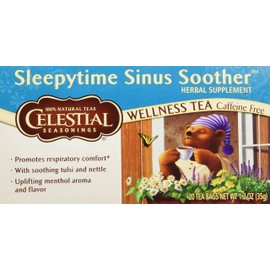 Celestial Wellness Tea, Sleepytime Sinus Soother0-Count (6x20 Bag )