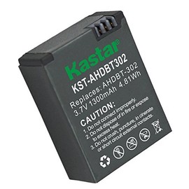 Kastar Ultra Fast Charger and Battery (3-Pack) for GoPro HD HERO3, HERO3+, AHDBT-302 and AHDBT-201, AHDBT-301, AHDBT-302 [Over 3X Faster Than a Normal Charger with Portable USB Charge Function]