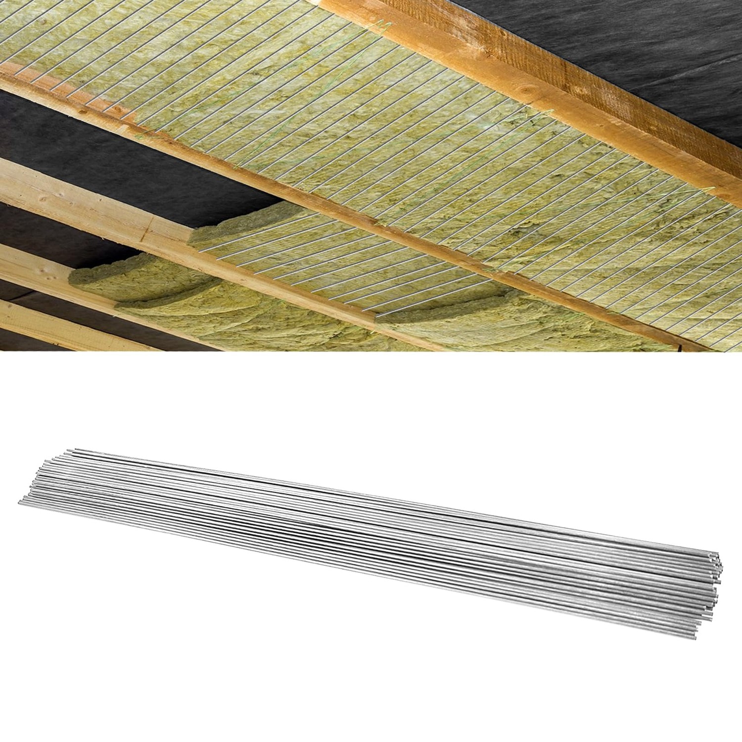 80 PCS Insulation Support Wire 16 Inch 1095 High Carbon Steel Metal ...