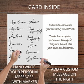 VictoryStore 3-Foot Jumbo Greeting Cards: Giant Retirement Card (Relax Hammock), 24x36-Inch card with envelope