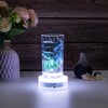 Simplelight 4 Inch Round LED Light Base- Perfect for Glass