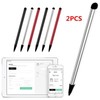Capacitive Pen Aluminum Alloy Stylus Pen Anti-skidding Touch Screen Pens,