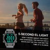Hearkent Pedometer Watch for Women, Step Tracker with Calories Counter,