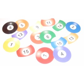 Unbranded Pre Cut One Inch Bottle Cap Images Billiards Pool Balls Free Shipping - photo, 15 images