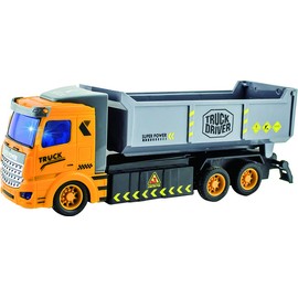 Doyusha QH12-3-D 4CH RC Construction Machinery Series, 27 MHz, 1/48 Scale Dump Truck, Electric Radio Control