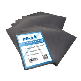 Ihre MagX Magnetic Films - 10 cm x 15 cm, Pack of 20, 0.8 mm Thick - Non-Stick Magnetic Film - Magnets on One Side - For Cutting Dies - Die Storage (MVAM-4006)