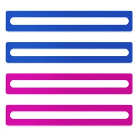 KCMOSGI 4 Pcs Mahjong Line Finder,Beginner Mahjong Line Reader,Mahjong Card Line Guide,Mahjong Accessories for Mahjong Beginners and Mahjong Lovers