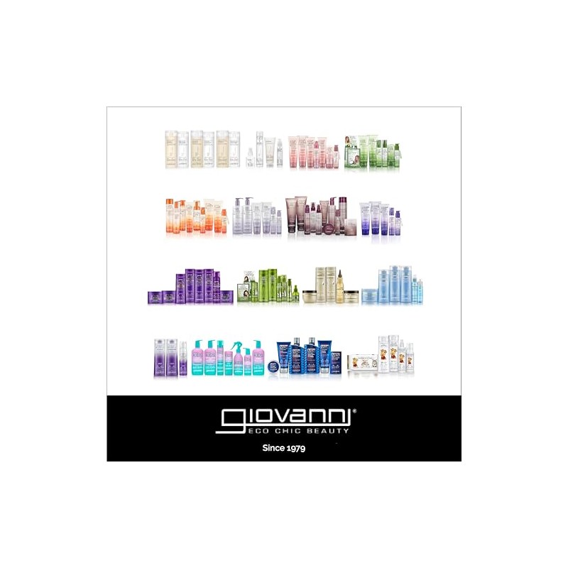 GIOVANNI 2Chic Ultra-Sleek Hair & Super Body Potion, 1.8 Oz