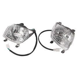 Accesorios para Faros Delanteros ATV de 12 V para TaoTao Panther110RX2 SunL, Lámpara Frontal de Alto Brillo, Resistente y Duradera