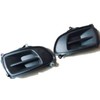 FEILIDAPARTS Pair Front Fog Light Blank Cover compatible with 2007-2009 Kia Spectra
