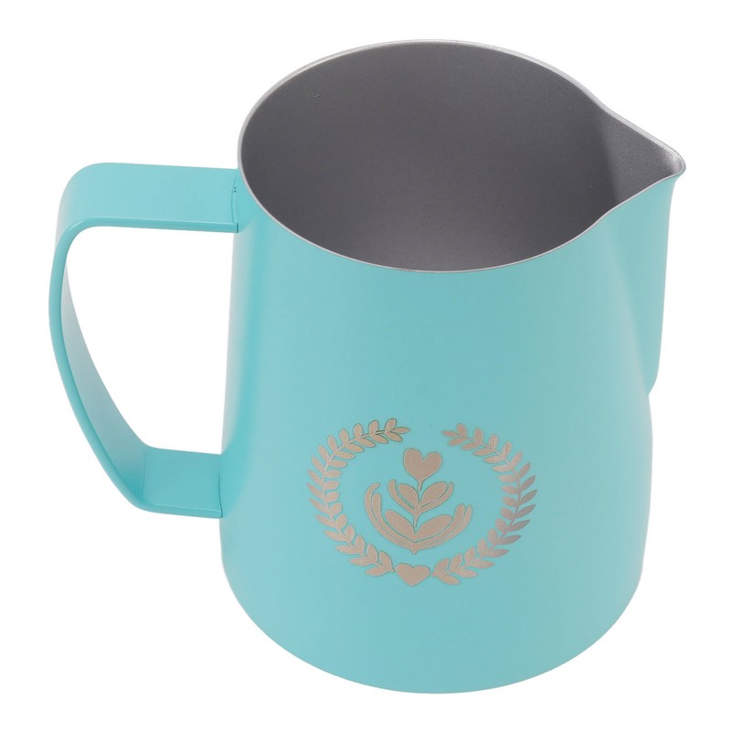 Frothing Pitcher 304 Stainless Steel Pull Flower Cup Coffee Milk