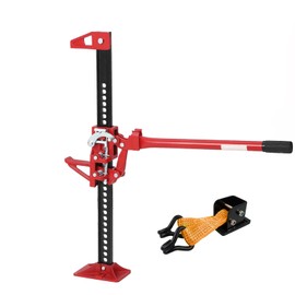 33" Farm Jack with Hook, 7000 lbs Capacity, Heavy-Duty High Lift Jack for Off-Road, Tractor, Truck, and SUV Lifting