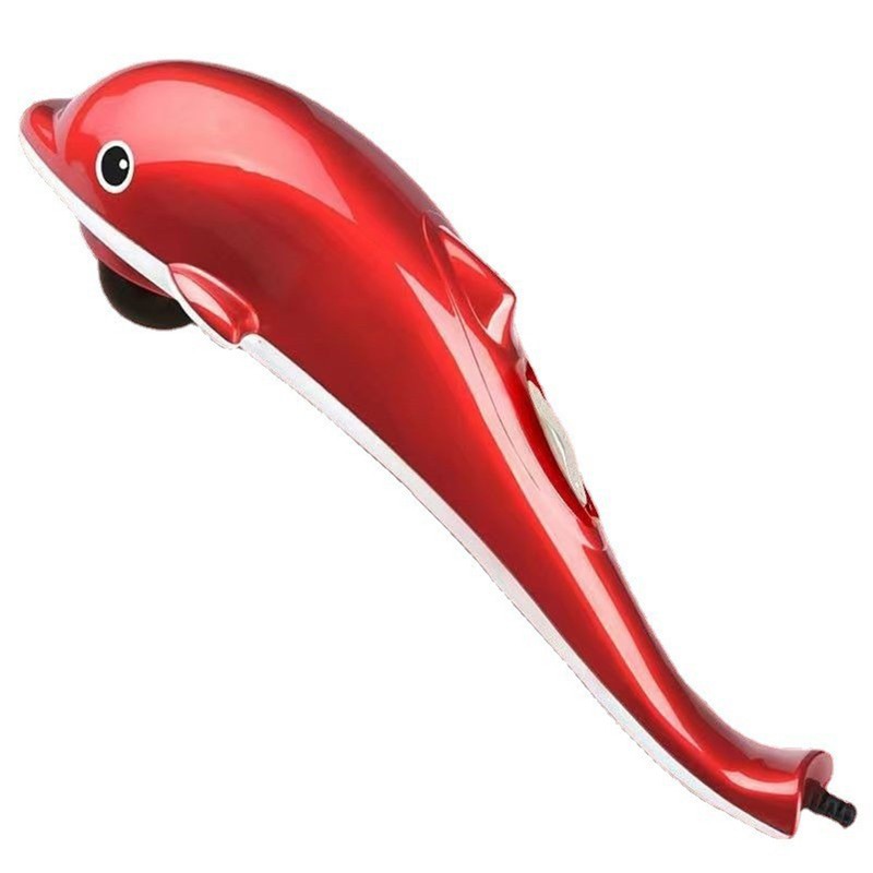 Deep Tissue Percussion Massager Dolphin Shape for Neck Shoulder Relieve