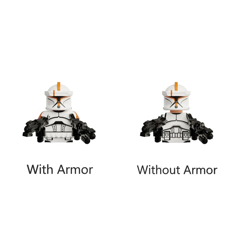 JsLTCustoms 13pcs Phase 1 Clone Troopers Set 212st, 13 Figures,