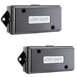 LONG HAUL 7 Way Trailer Wire Cord Junction Box | Color Coded | Weatherproof | RV | Truck (2 Boxes)