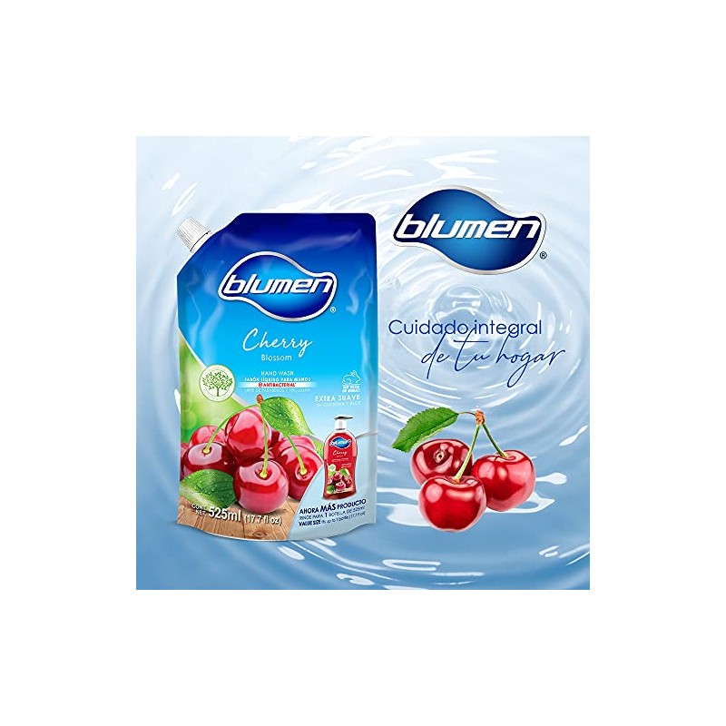 BLUMEN Pouch Jabon Liquido Blumen Cherry Blossom 525ml, color, 34.90