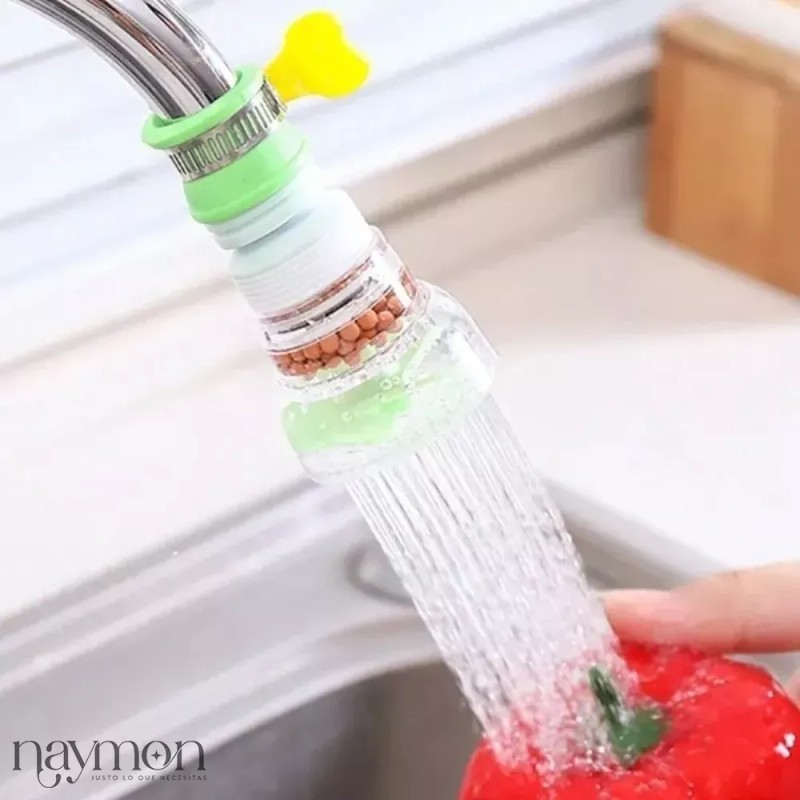 Naymon Filtro Regadera Fregadero Tarja Grifo Ahorrador Cocina Baño