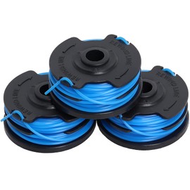 Poweka MGT430 Strimmer Spool Compatible with Mac Allister Replace GT2836, GT3037, GTB2-600, MGTP430, MGT600, MGTP600 Strimmer Line Pack of 3