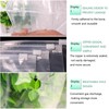 ATB-Foger 30Pcs Transparent Resealable Bag Reusable Zip Lock Bags Perforated